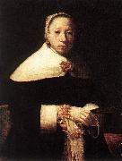 DOU, Gerrit Portrait of a Woman dfhkg oil painting on canvas